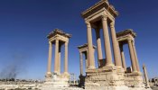 El Estado Islámico destruye el teatro romano y el Tetrápilo de Palmira