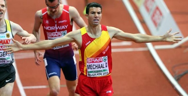 Adel Mechaal se proclama campeón de Europa de 300m, salvo que la justicia diga lo contrario