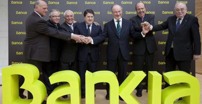 Rato, Olivas y los otros 30 exdirectivos procesados por la salida a bolsa de Bankia