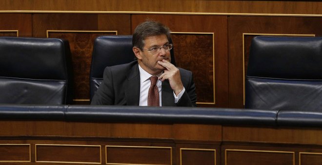 El Congreso reprueba a Catalá y a los fiscales Maza y Moix por proteger al PP en el caso Lezo