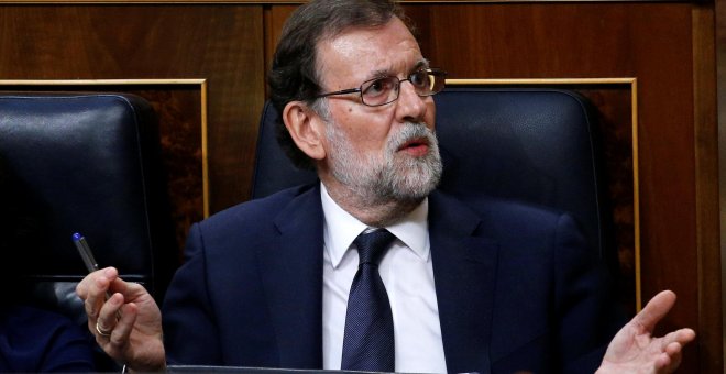Rajoy ignora las acusaciones de corrupción del PP en su ‘moción’ contra Pablo Iglesias