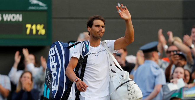 Nadal vuelve a sucumbir ante Muller en Wimbledon tras un partido eterno