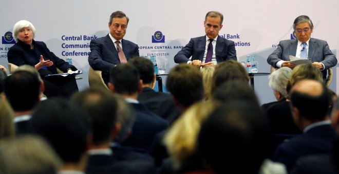 Los bancos centrales prometen transparencia a los inversores ante fin del dinero barato