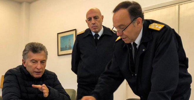 La Armada argentina confirma que ha captado un "ruido" en la zona donde desapareció el submarino
