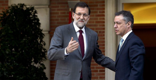 Rajoy da largas a Urkullu y rechaza hablar de transferencias a las puertas de una nueva negociación por Presupuestos