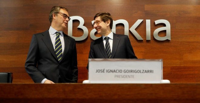 El presidente y el número dos de Bankia renuncian al bonus de 2020
