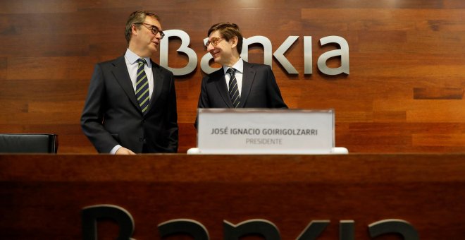 Gorigolzarri gana 500.000 euros al frente de Bankia en 2020 y renuncia al bonus