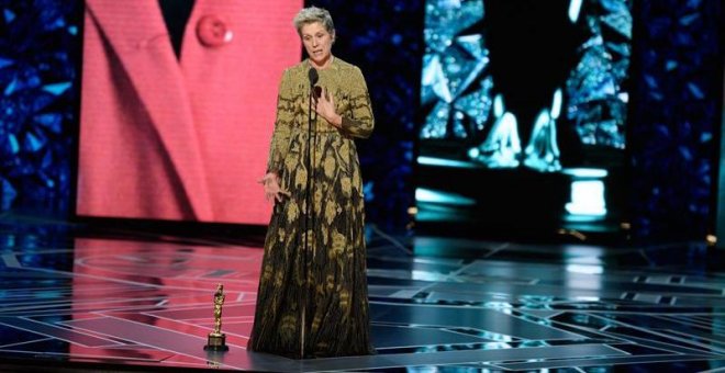 Detenido el hombre que robó el Óscar a Frances McDormand