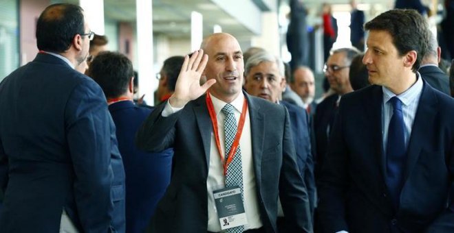 Luis Rubiales, elegido nuevo presidente de la Federación Española de Fútbol