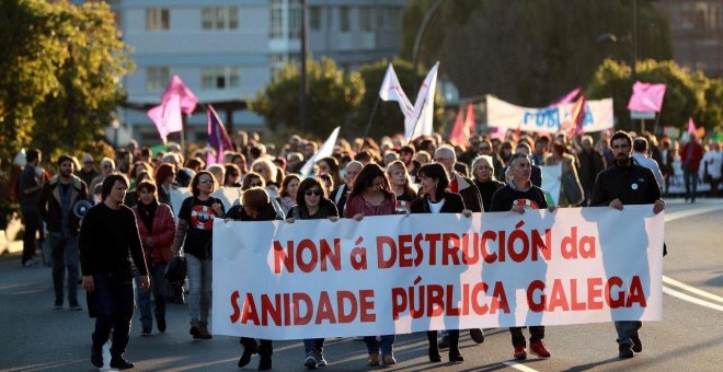 Los médicos gallegos estallan justo un año después de la polémica reforma sanitaria de Núñez Feijóo