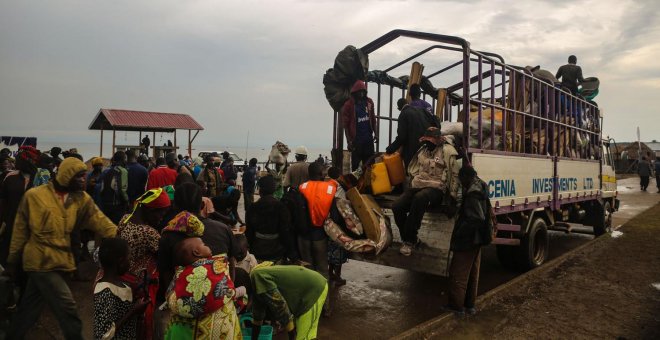 Las guerras en el noreste del Congo provocan un éxodo de decenas de miles de refugiados