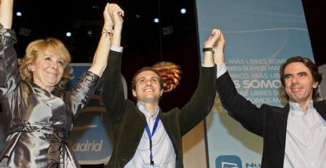 La Guardia Civil confirma la financiación ilegal del PP de Aguirre diez años después de revelarlo 'Público'