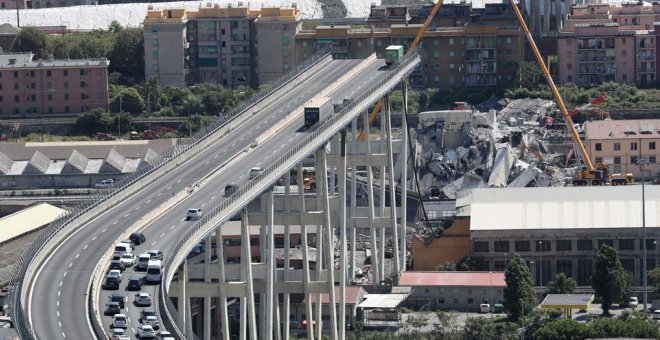 El Gobierno italiano prepara sanciones para Atlantia por el derrumbe del puente de Génova