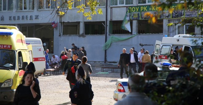 Al menos 20 muertos y decenas de heridos en un ataque en un instituto de Crimea