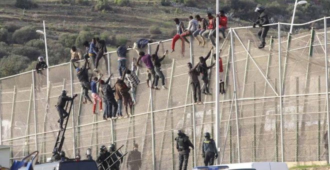 La realidad desmiente al TEDH: los migrantes no pueden cruzar legalmente la frontera de Melilla