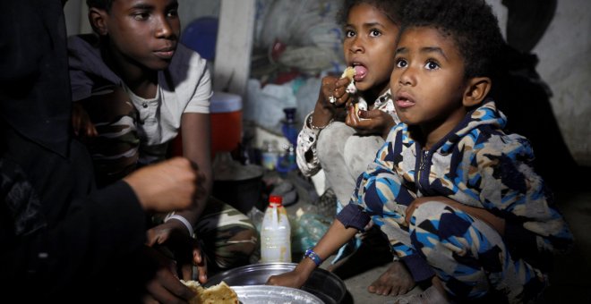 Cerca de 85.000 niños han muerto de hambre en Yemen en los últimos cuatro años