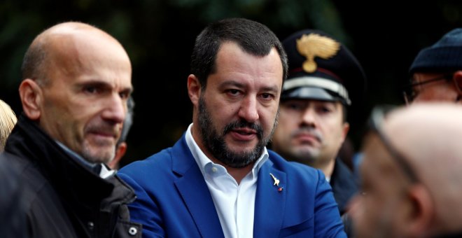 Salvini acusa a Malta de abandonar una lancha con 200 migrantes para que los rescate Italia