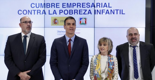 Pedro Sánchez reclama una "alianza de país" para luchar contra la pobreza infantil