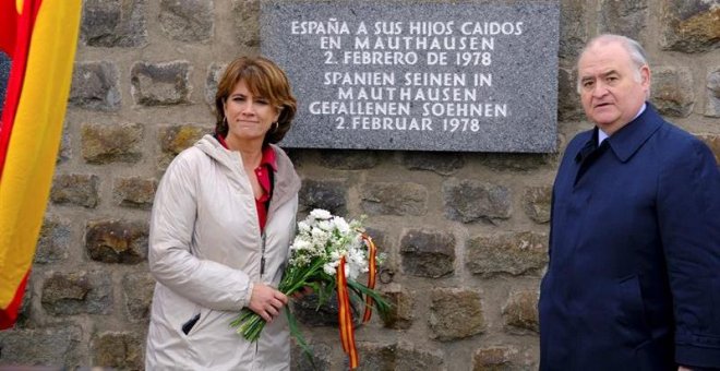 La ministra Delgado abandona un homenaje en Mauthausen después de que la Generalitat hable de "presos políticos"