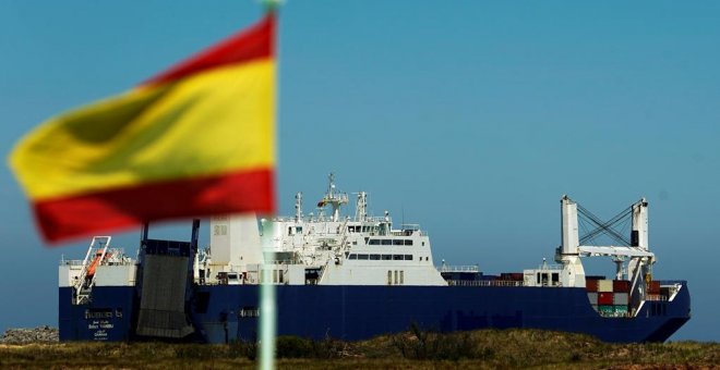 La naviera saudí encargada del traslado de armas vuelve a utilizar los puertos españoles
