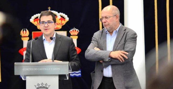 El candidato de Cs en Castilla y León, de acabar con "años de soberbia y clientelismo" del PP a pactar por mandato de la Ejecutiva