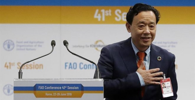 El viceministro chino Qu es elegido nuevo director general de la FAO