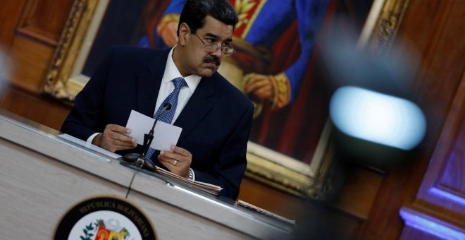 Maduro "repudia" las declaraciones de Trump sobre un posible bloqueo contra Venezuela