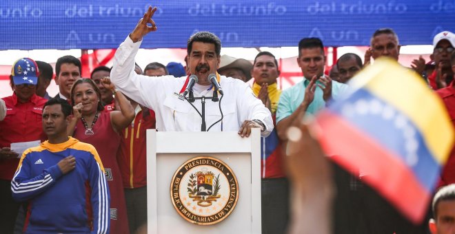 Maduro suspende las negociaciones con la oposición por el bloqueo económico de Trump