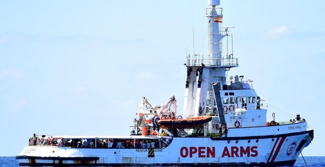 La Fiscalía italiana ordena la incautación del Open Arms y el desembarco inmediato de los migrantes en Lampedusa