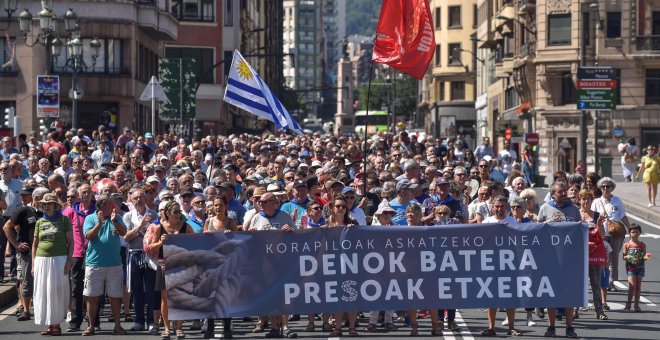 Partidos y sindicatos vascos muestran su apoyo al Gobierno en los avances hacia otra política penitenciaria