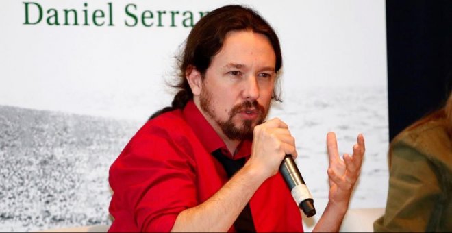 Iglesias rehúsa comentar la candidatura de Errejón durante un acto público