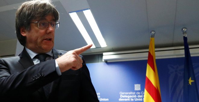 Puigdemont llama a la movilización no violenta contra la sentencia del Supremo
