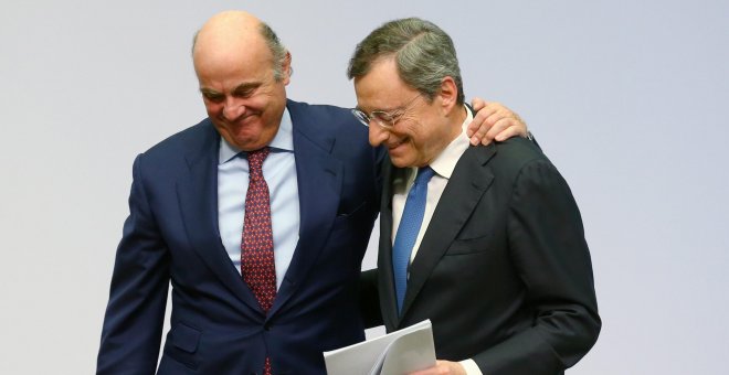 Draghi se despide en el BCE avisando de un debilitamiento económico prolongado