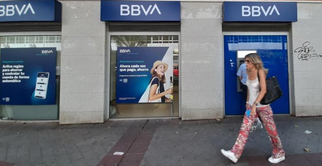 El beneficio de BBVA baja un 35% en 2019, hasta 3.512 millones, por los saneamientos en EEUU y la venta del negocio de Chile
