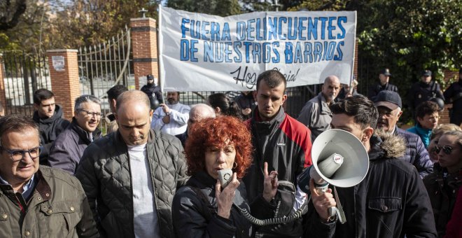 La ultraderecha capitaliza la protesta contra los menores migrantes de Hortaleza: "Que se vayan a su puto país"