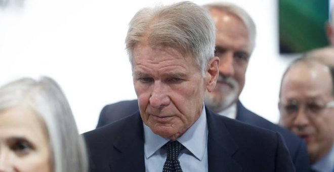 Harrison Ford reprocha a Trump su "falta de valentía" en la crisis climática