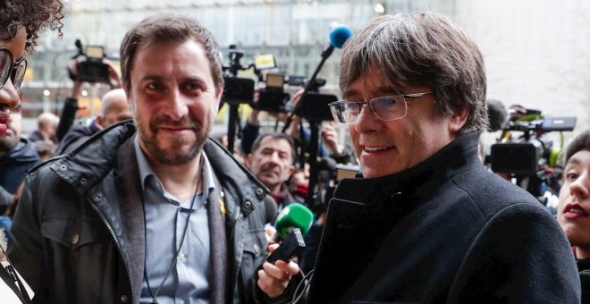 Puigdemont y Comín recibirán casi 70.000 euros en concepto de sueldos atrasados