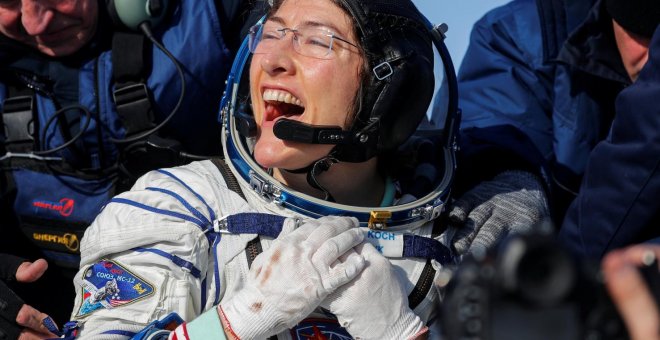 Christina Koch, la mujer que más tiempo ha permanecido en el espacio