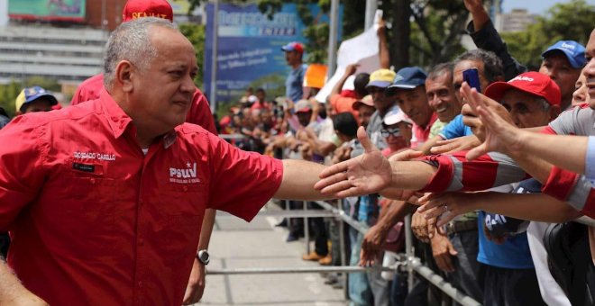 Diosdado Cabello dice que el tío de Guaidó fue detenido por llevar explosivos en el avión en el que regresó a Venezuela