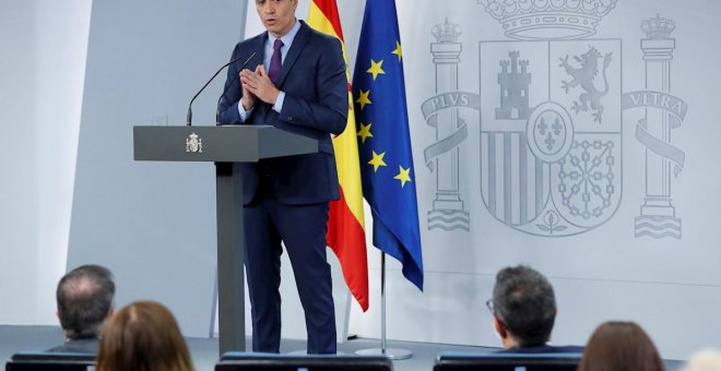 Sánchez, sobre la negociación de los PGE con Cs: "Todos los que quieran arrimar el hombro serán bienvenidos"