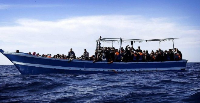 Más de 300 migrantes son rescatados frente a la costa de Libia y serán repatriados a sus países de origen
