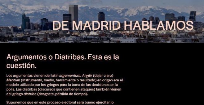 'De Madrid Hablamos': la iniciativa ciudadana que pone el foco en los problemas de los madrileños de cara al 4M