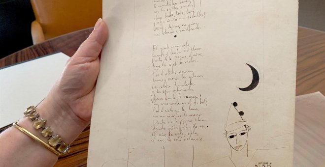 Un manuscrito de Lorca, vendido en París por casi 48.000 euros