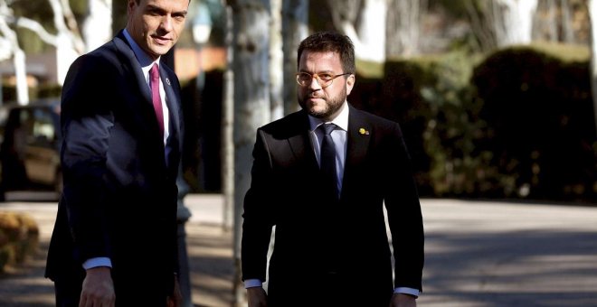 Aragonès exigirá a Sánchez incluir la amnistía y la autodeterminación en el orden del día de la mesa de diálogo
