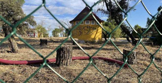 Los vecinos se rebelan contra un proyecto de 79 huertos urbanos y un parking en "la joya verde" de Las Rozas