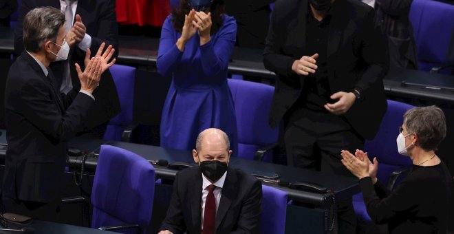 El socialdemócrata Scholz, elegido canciller federal por el Parlamento alemán