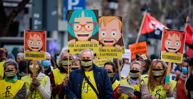 Una docena de eurodiputados afea a Pedro Sánchez que solo vaya a reformar la 'ley mordaza' "de forma superficial"