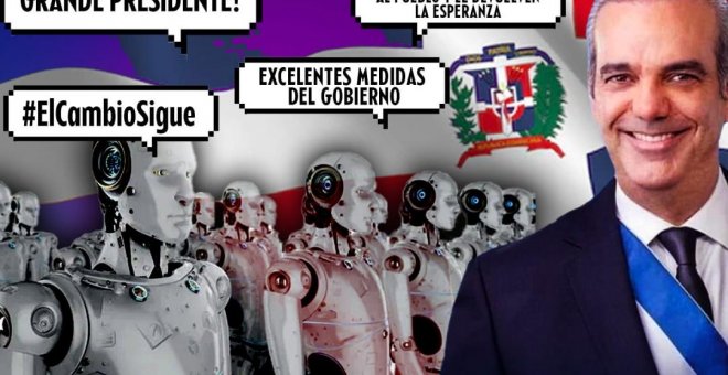 Las cuentas falsas en redes sociales para mejorar la imagen de Luis Abinader y el Gobierno de la República Dominicana