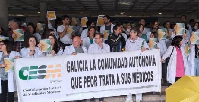 La huelga de los médicos gallegos amenaza a la Xunta del PP a las puertas de las municipales