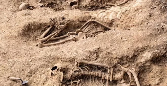 El Govern exhuma les restes de 264 víctimes de la Guerra Civil durant el Pla de fosses 2020-2022